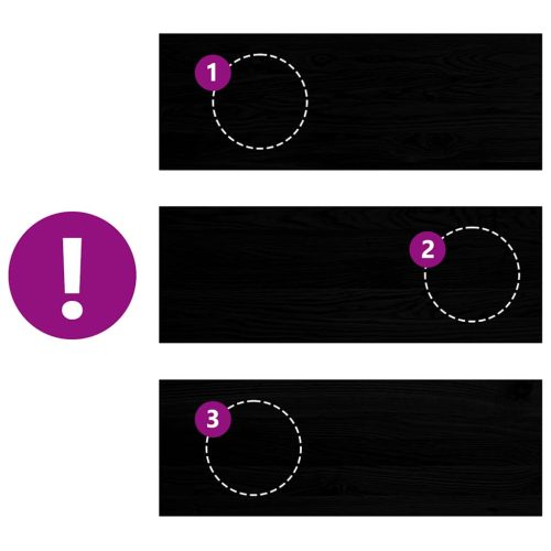  lépcsőfokok 4 db Sötétbarna 70x30x2 cm tömör fa tölgyfa