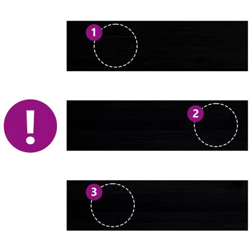  lépcsőfokok 4 db Sötétbarna 90x30x2 cm tömör fa tölgyfa