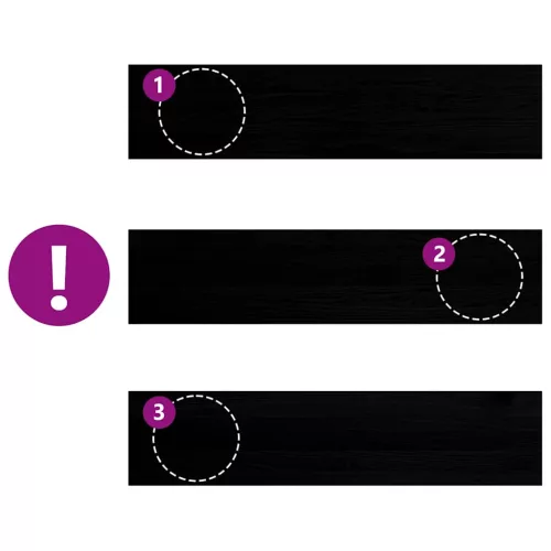  lépcsőfokok 4 db Sötétbarna 110x30x2 cm tömör fa tölgyfa