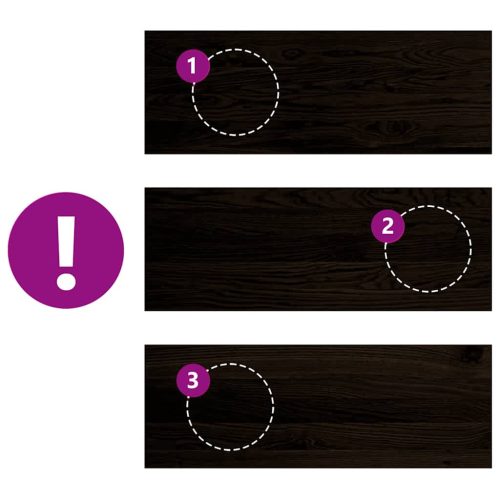  lépcsőfokok 12 db Sötétbarna 70x30x2 cm tömör fa tölgyfa