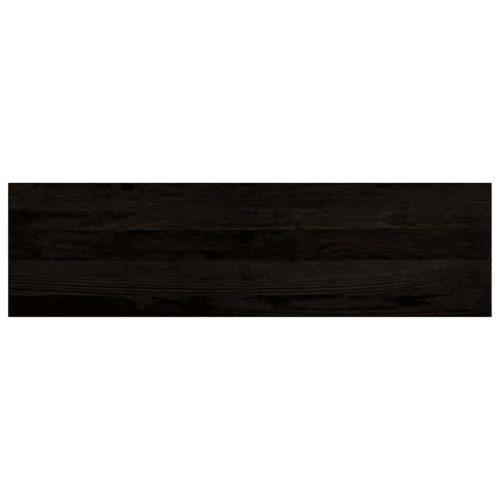  lépcsőfokok 12 db Sötétbarna 90x30x2 cm tömör fa tölgyfa