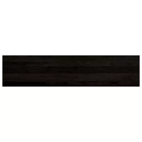  lépcsőfokok 16 db sötétbarna 110x30x2 cm tömör fa tölgyfa