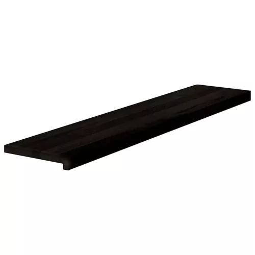  lépcsőfokok 16 db sötétbarna 120x30x2 cm tömör fa tölgyfa