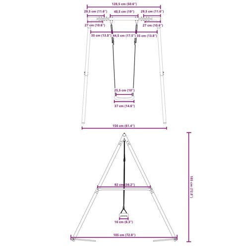  kültéri hinta szett hintával