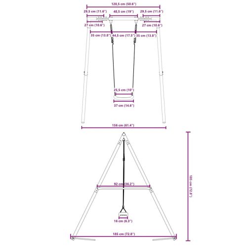  kültéri hinta szett hintával