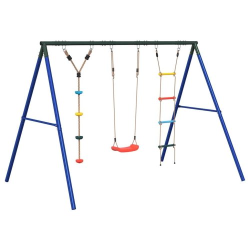  kültéri hintaszett hintával, létrával és tárcsás hintával