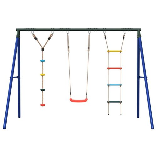  kültéri hintaszett hintával, létrával és tárcsás hintával