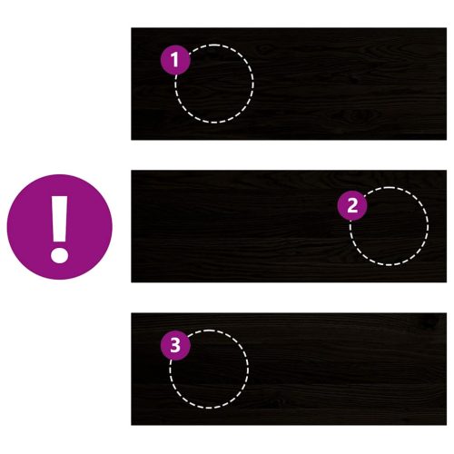  lépcsőfokok 2 db Sötétbarna 70x30x2 cm tömör fa tölgyfa