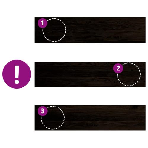  lépcsőfokok 2 db Sötétbarna 110x30x2 cm tömör fa tölgyfa