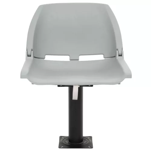  2 részes szürke összecsukható hajóülés párna nélkül 48x51x41 cm