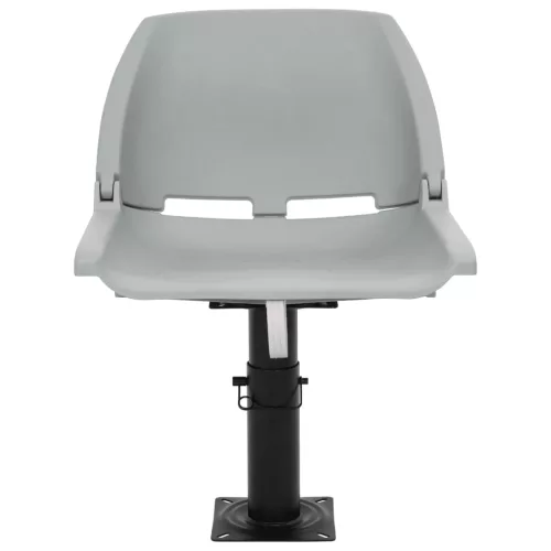  2 részes szürke összecsukható hajóülés párna nélkül 48x51x41 cm