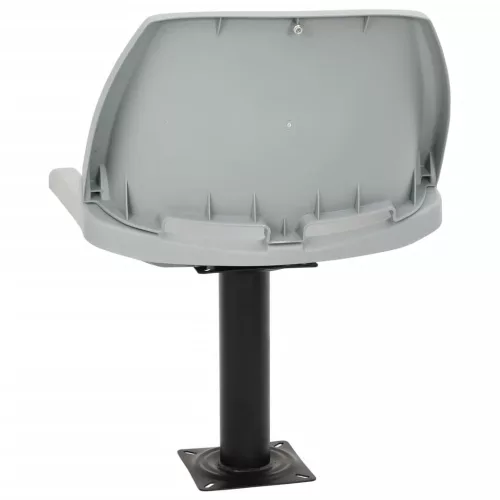  4 részes szürke összecsukható hajóülés párna nélkül 48x51x41 cm