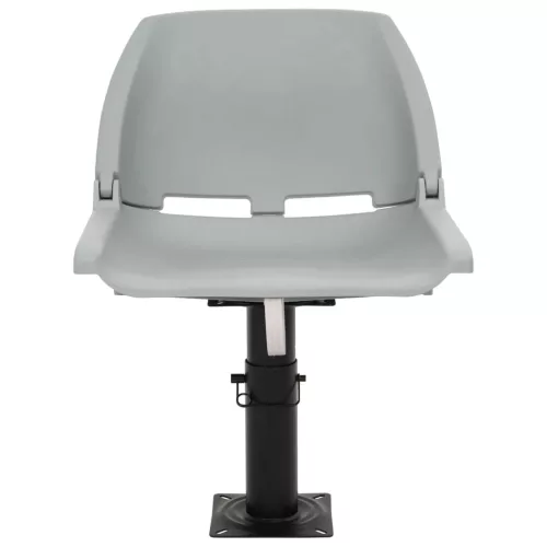  4 részes szürke összecsukható hajóülés párna nélkül 48x51x41 cm