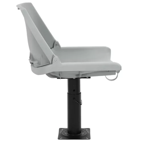  4 részes szürke összecsukható hajóülés párna nélkül 48x51x41 cm