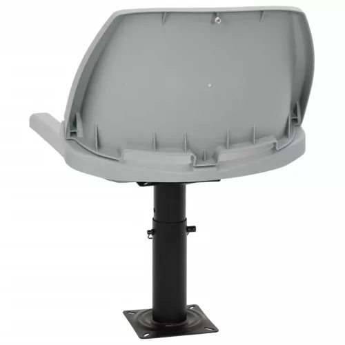  4 részes szürke összecsukható hajóülés párna nélkül 48x51x41 cm