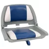  2 részes kék és fehér összecsukható hajóülés 48x51x41 cm