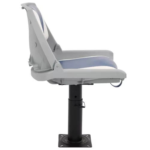  2 részes kék és fehér összecsukható hajóülés 48x51x41 cm