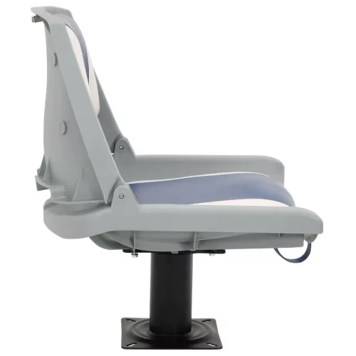  4 részes kék és fehér összecsukható hajóülés 48x51x41 cm