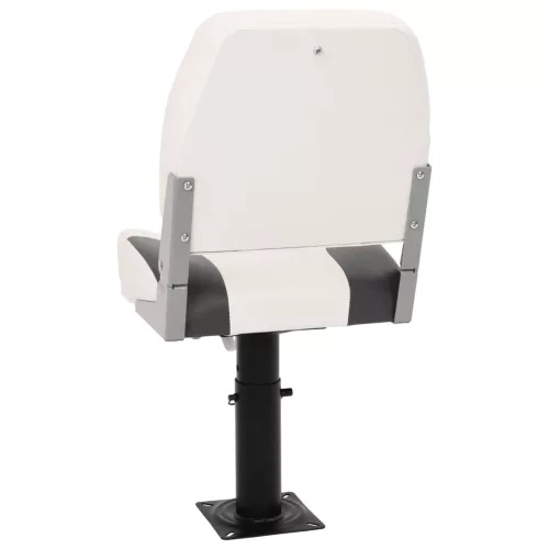  összecsukható háttámlás hajóülés 1 készlet rögzítőpánttal