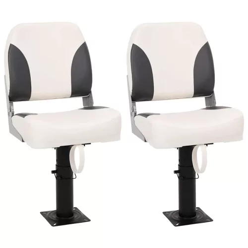  alacsony háttámlás összecsukható hajóülés 2 készlet szett