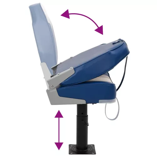  4 részes magas háttámlás összecsukható hajóülésszett