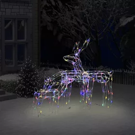    3 részes karácsonyi rénszarvas díszvilágítás 229 LED-del