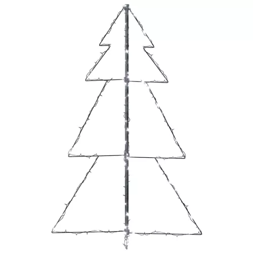  160 LED-es beltéri/kültéri kúp alakú karácsonyfa 78 x 120 cm