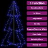  160 LED-es beltéri/kültéri kúp alakú karácsonyfa 78 x 120 cm