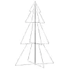  240 LED-es beltéri/kültéri kúp alakú karácsonyfa 118 x 180 cm