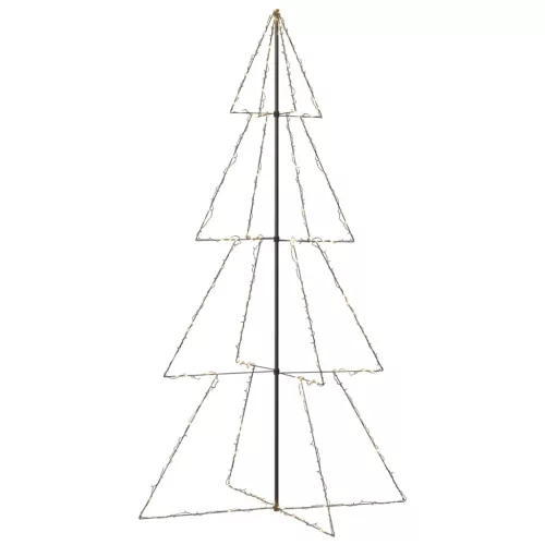  360 LED-es beltéri/kültéri kúp alakú karácsonyfa 143 x 250 cm