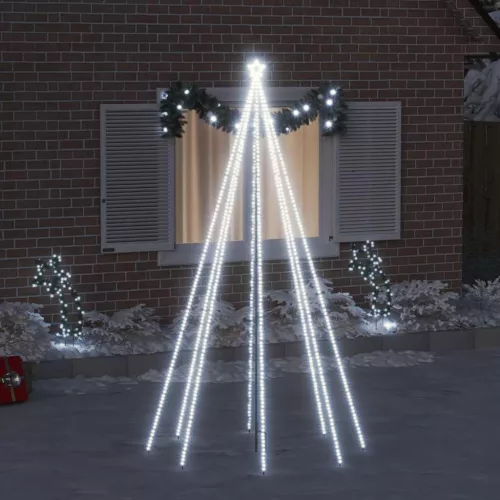  karácsonyi vízeséses favilágítás 400 LED-del 2,5 m