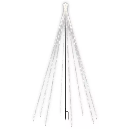  karácsonyi vízeséses favilágítás 400 LED-del 2,5 m