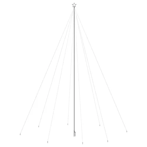  hideg fehér LED karácsonyfa beltéri kültéri 1300 LED 8 m
