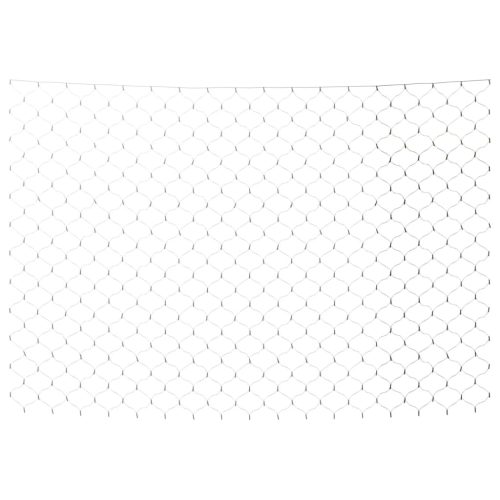  kültéri hálós hideg fehér karácsonyi világítás 204 LED 3 x 2 m