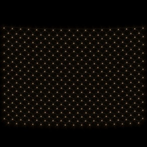 kültéri hálós meleg fehér karácsonyi világítás 544 LED 4x4 m