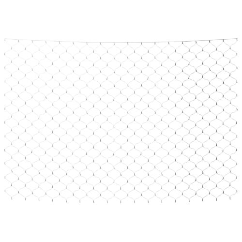  kültéri hálós hideg fehér karácsonyi világítás 544 LED 4 x 4 m