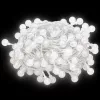  gömb alakú 8 funkciós hideg fehér tündérfényfüzér 200 LED 20 m
