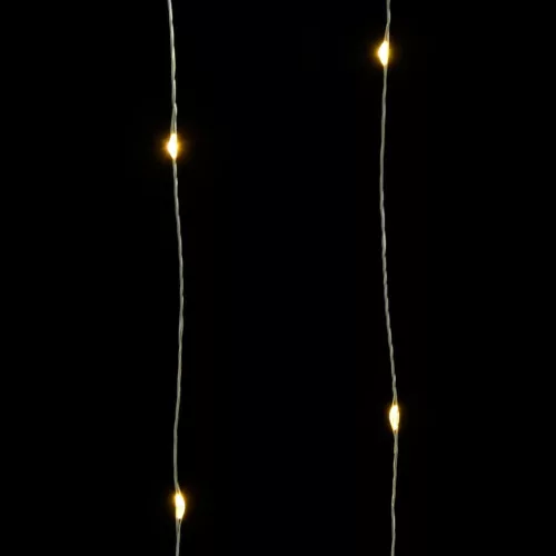  8 funkciós meleg fehér fényű tündérfényfüzér 400 LED-del 40 m