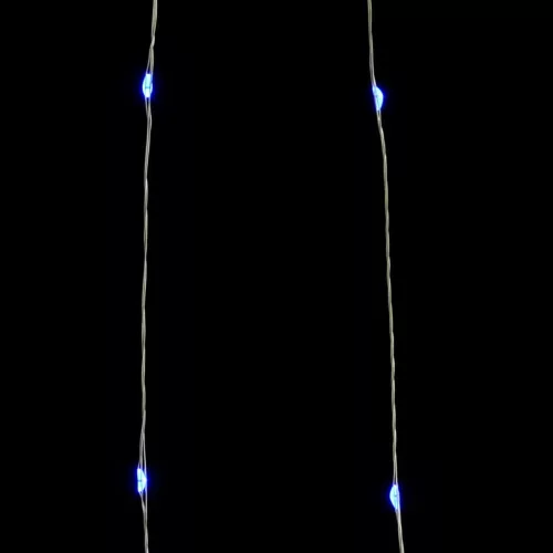  8 funkciós hideg fehér fényű tündérfényfüzér 400 LED-del 40 m
