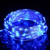  8 funkciós kék fényű tündérfényfüzér 400 LED-del 40 m