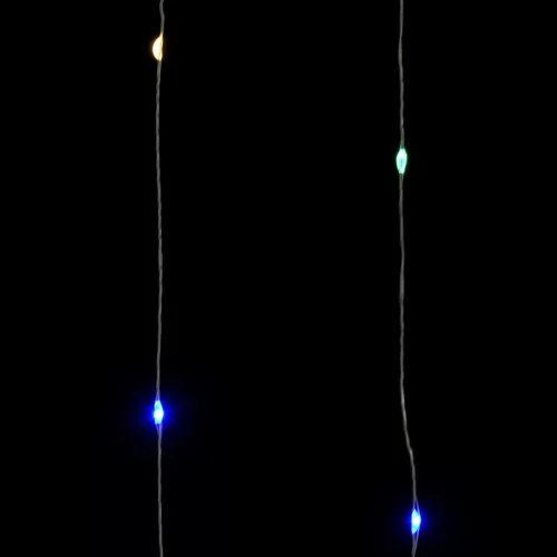  8 funkciós tündérfényfüzér 400 színes LED-del 40 m