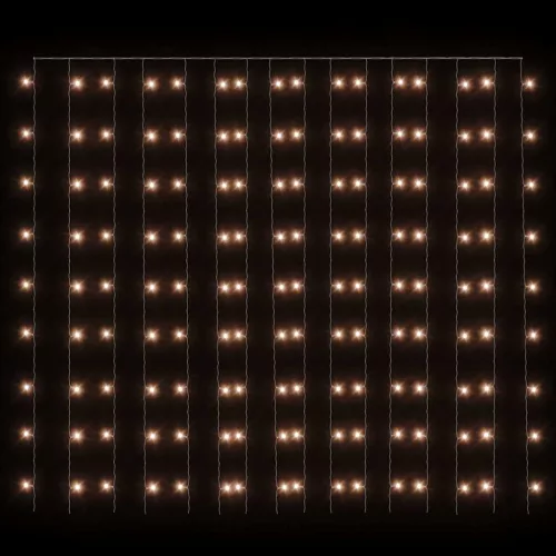  8 funkciós meleg fehér LED-es fényfüggöny 300 LED 3 x 3 m