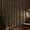  8 funkciós színes fényfüggöny 300 LED-del 3 x 3 m