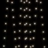  2 db 2x200 LED-es hideg fehér bel-/kültéri napelemes fényfüzér