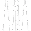  5 db 5x200 LED-es kék bel-/kültéri napelemes fényfüzér