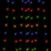  5 db 5x200 LED-es színes bel-/kültéri napelemes fényfüzér