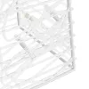  dekoratív kék fényű LED-es akril fénykúp 60 cm