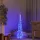  dekoratív kék fényű LED-es akril fénykúp 90 cm
