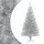  ezüstszínű PET műkarácsonyfa állvánnyal 120 cm