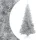  ezüstszínű PET műkarácsonyfa állvánnyal 240 cm